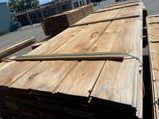 Ca. 120x Douglas Wisselsponning, 18x190mm, lengte 400cm